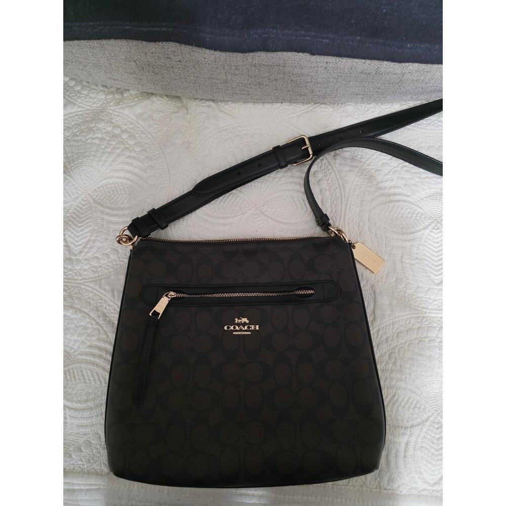 New Coach Mae File Crossbody Bag